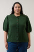 Savana Short Sleeve Knit Cardigan Curve