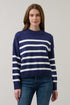 Jave Cropped Stripe Sweater