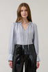Olga Long Sleeve Top Metallic