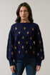Gingerbread Embroidered Sweater