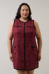 Elviane Tweed Mini Dress Curve
