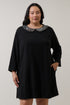 Priscilla Sequin Collar Dress Curve