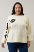 French Crew Neck Sweater Curve