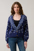 Brielle Bandana Cropped Cardigan