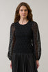 Odessa Smocked Polka Dot Top