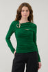 Roselle Ruched Long Sleeve Top