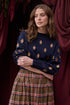 Gingerbread Embroidered Sweater