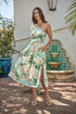 Piti Town Islay Smocked Midi Dress