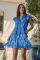 Carys Abstract Yodi Shift Mini Dress