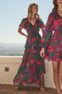Kaeli Floral Amabel Tiered Maxi Dress