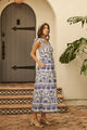 Rivera Tropics Emely Tiered Maxi Dress