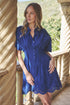Sammie Collared Eyelet Mini Dress