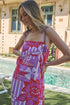 Barba Tropical Veth Shift Maxi Dress