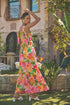 Jovana Floral Silda Smocked Maxi Dress
