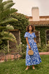 Palmer Poplin Tiered Maxi Dress Palmas