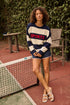 Sports Stripe Sweater