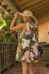 Benson Trapeze Mini Dress Passion Floral