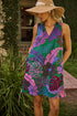 Lerry Shift Mini Dress Tropical