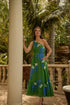 Hemmi Floral Elya One Shoulder Maxi Dress