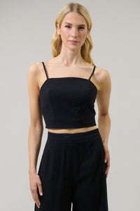 Stay Extra Square Neck Crop Top