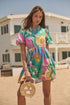 Noella Shift Mini Dress Floral