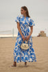 Belraj Poplin Maxi Dress Glantis Floral
