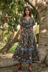 Ordy Smocked Midi Dress Reverie