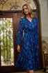 Kristen Tiered Midi Dress Midnight