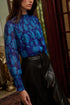 Sunnie Long Balloon Sleeve Top Midnight