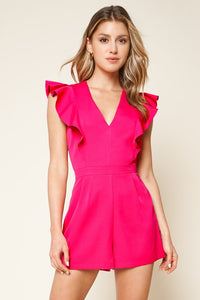 Truly Yours Ruffled Romper