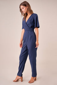 Catch Me Belted Jumpsuit