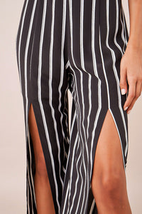 Reeves Striped Wide Leg Jumpsuit