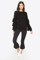 Archer Tiered Sleeve Sweater