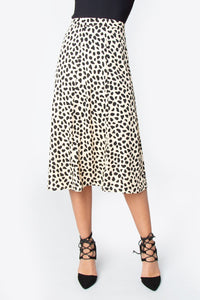 Foxy Leopard Midi Skirt