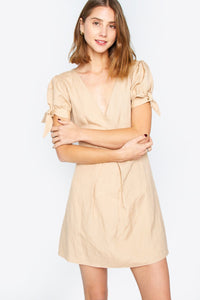 Aviva Tie Sleeve Mini Dress