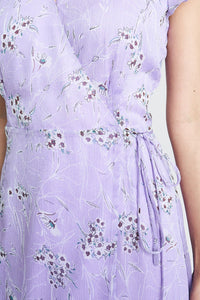 Aliyah Floral Wrap Dress