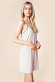Mexicali Mama Contrast Piping Cami Dress