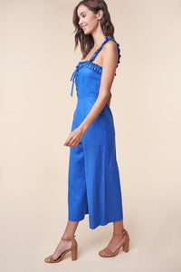 Lucky Lady Lace Up Jumpsuit