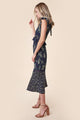 Lovely Day Mix Media Floral Maxi Dress