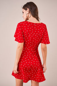 San Diego Dotted Swing Dress