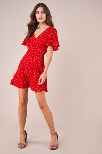 San Diego Dotted Swing Dress