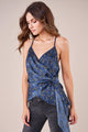 Bewitching Floral Wrap Cami