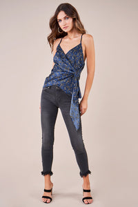 Bewitching Floral Wrap Cami
