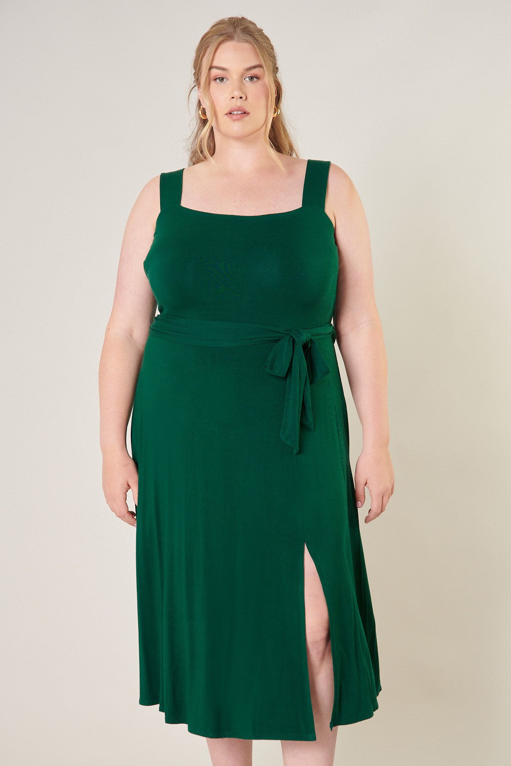 Mariana Midi Sleeveless Jersey Knit Dress Curve Mariana Midi Sleeveless Jersey Knit Dress Curve