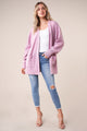 Central Perk Oversized Ribbed Cardigan Sweater