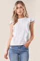 Santee Lace Inset Top