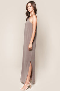 Now And Then Ribbed Knit Maxi Dress