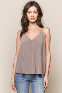 Now And Then Ribbed Knit Cami