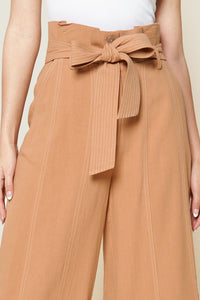 Outback Cropped Paper Bag Waist Pants