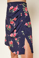 Morning Bloom Floral Print Mini Skirt